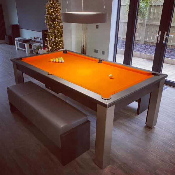 FMF Elixir Anthracite Slate Pool Dining Table – Man Cave Essentials