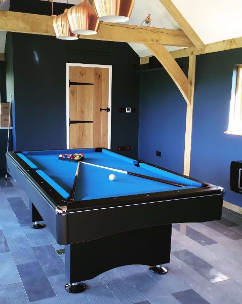 Buffalo Eliminator II Black American Pool Table – Man Cave Essentials