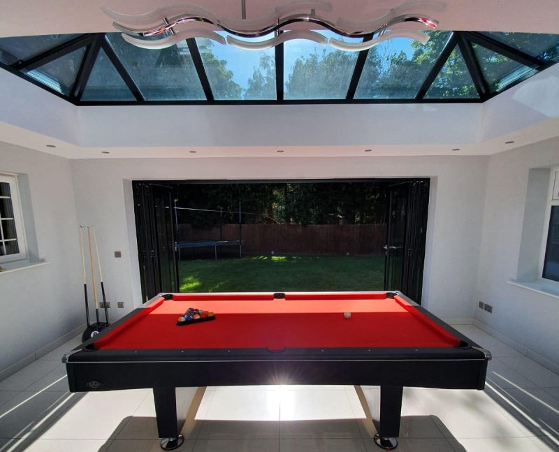 Buffalo Eliminator II Black American Pool Table – Man Cave Essentials