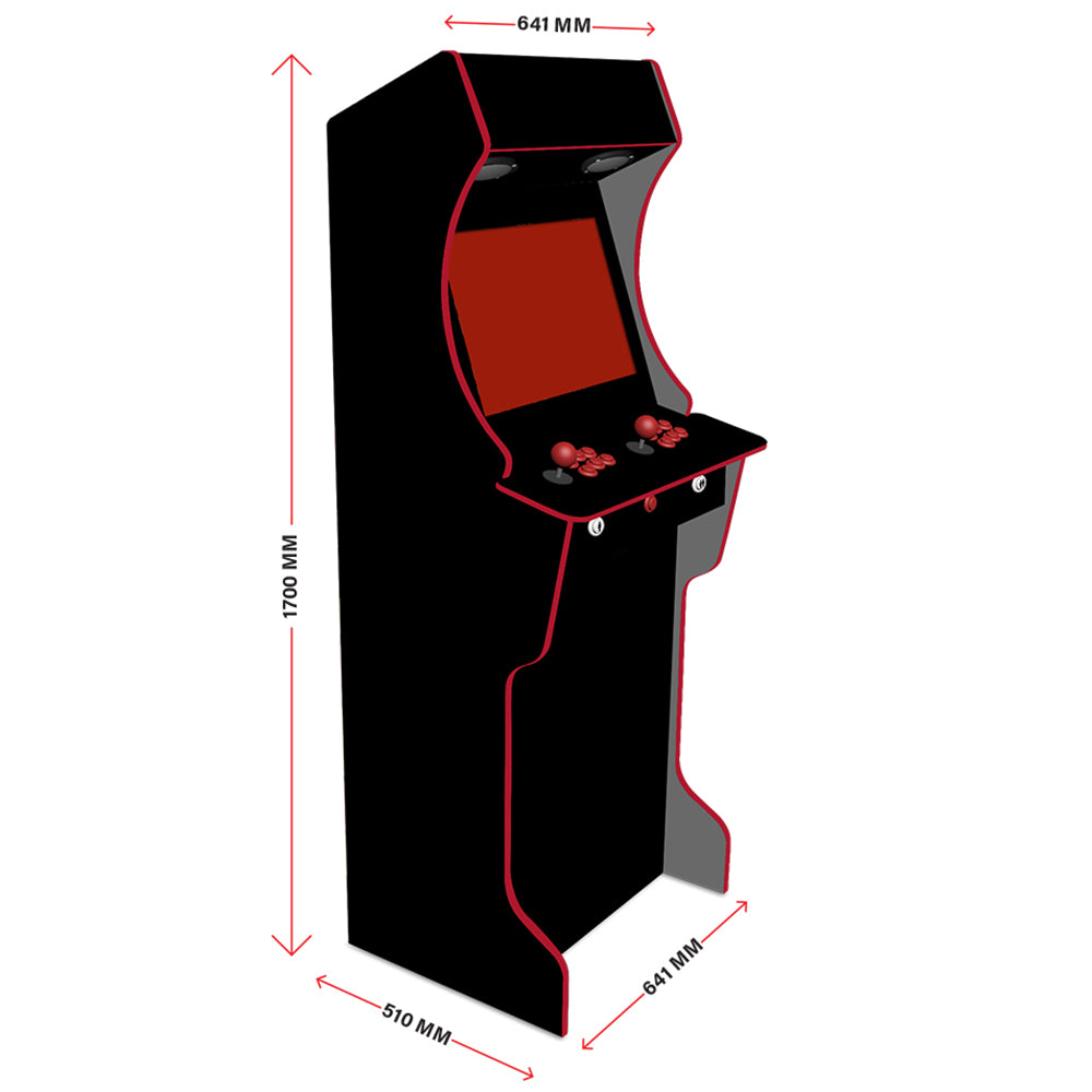 Arcade Machine Height AG Elite 2 Player Arcade Machine -Space Invaders – Man Cave Essentials