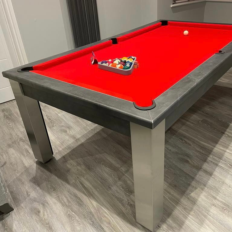 FMF Elixir Anthracite Slate Pool Dining Table – Man Cave Essentials