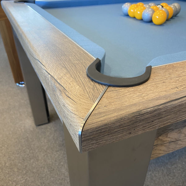FMF Elixir Distressed Oak Pool Dining Table – Man Cave Essentials