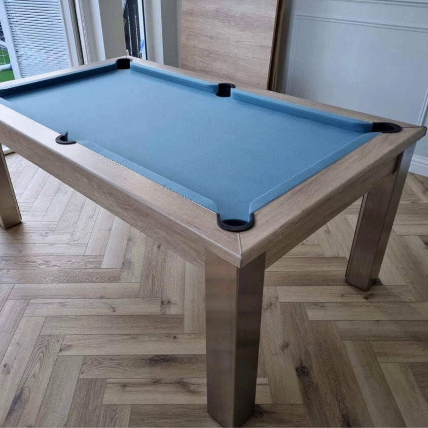 FMF Elixir Nebraska Oak Pool Dining Table – Man Cave Essentials