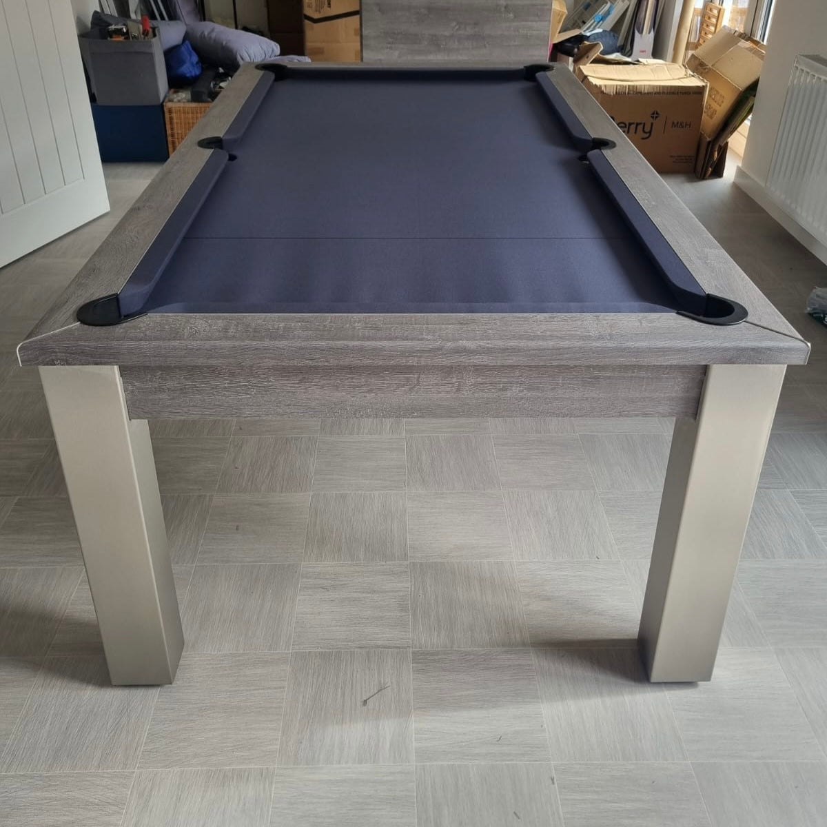 FMF Elixir River Oak Pool Dining Table – Man Cave Essentials