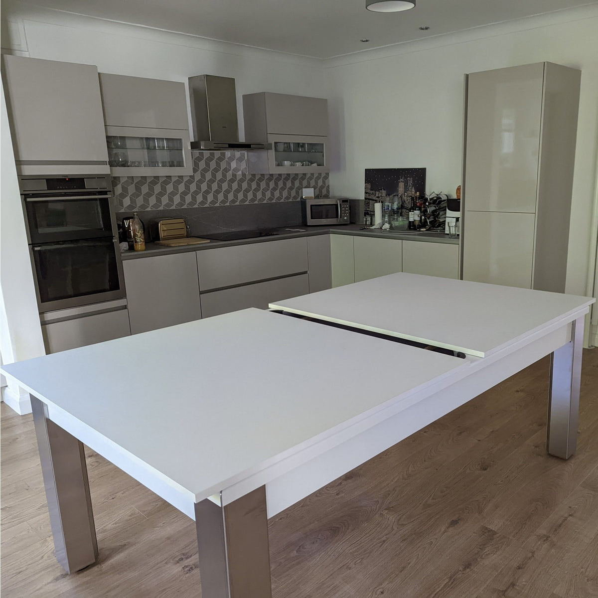 FMF Elixir Shadow White Pool Dining Table – Man Cave Essentials