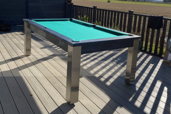 FMF Outdoor Elixir Slate Pool Dining Table – Man Cave Essentials