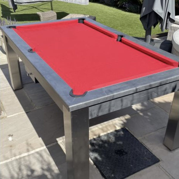 FMF Outdoor Elixir Slate Pool Dining Table – Man Cave Essentials