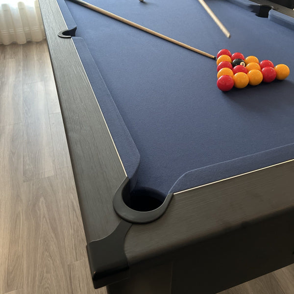 thumbnail image 2 of Heavy Duty Black Rubber Pool Billiard Table Cue Chalk Holder - Universal Fit 2 of 4