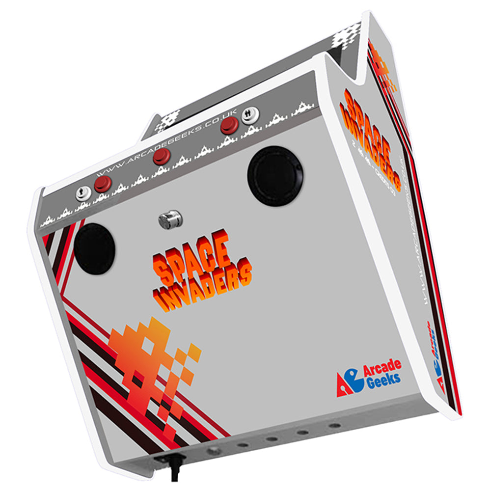 Wall Mounted Arcade Machine Space Invaders Theme – Man Cave Essentials